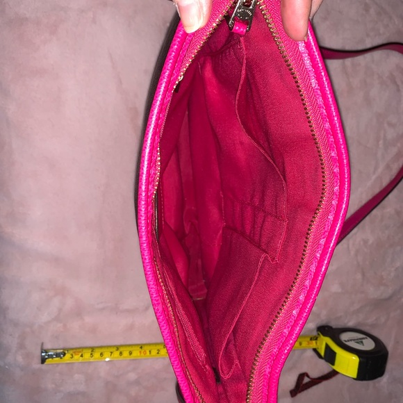 Coach Signature Brown and Pink Crossbody Bag - Picture 3 of 6